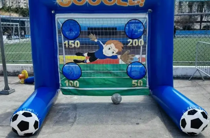 Aluguel de Chute a gol inflável | Rio de Janeiro