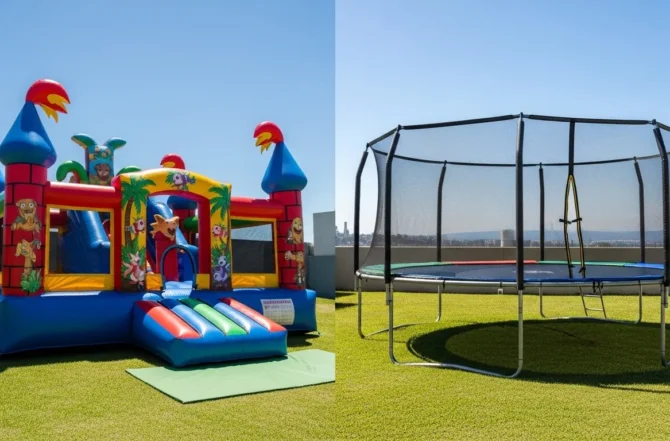 Pula-Pula vs. Cama Elástica: Qual a diferença real e qual o melhor para sua festa?